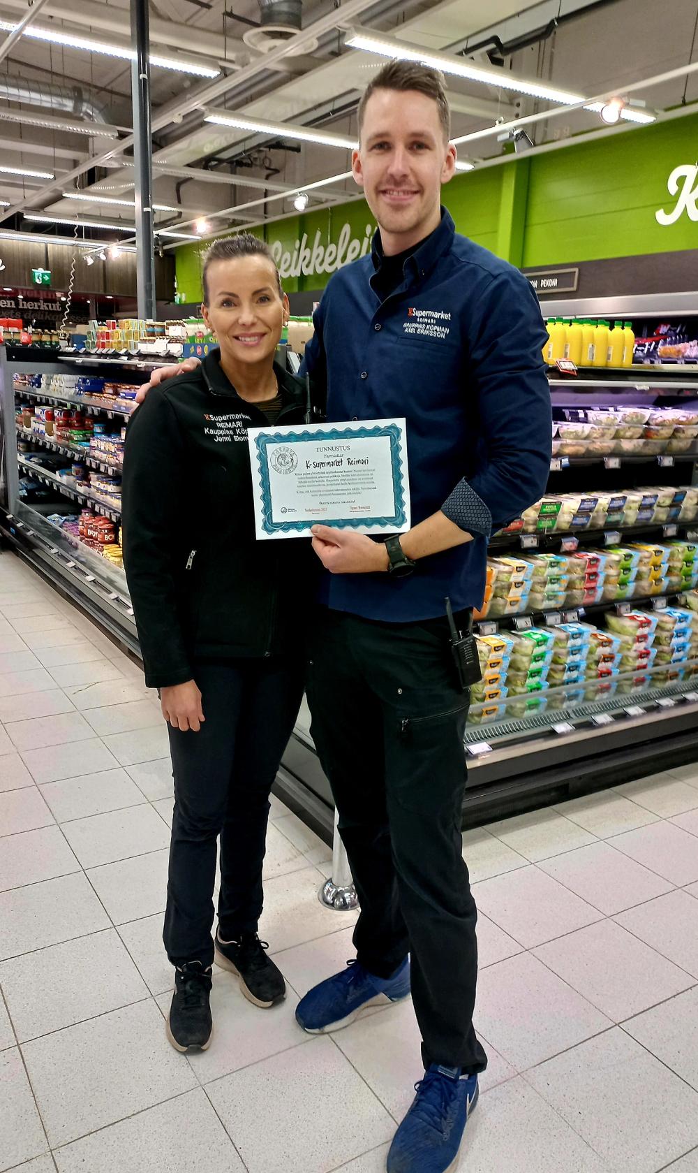 Köpmännen i K-Supermarket Reimari