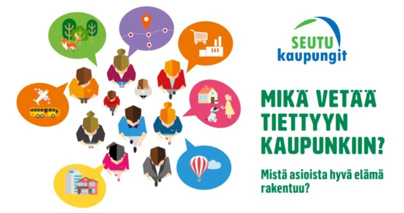 Mikä vetää tiettyyn kaupunkiin?