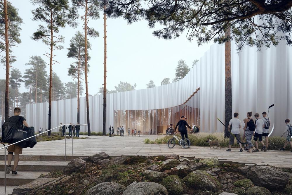 Pargas Havis byggs i en unik miljö i Norrby, Pargas. Den storslagna skärgårdsnaturen har inspirerat byrån Schauman & Nordgren Architects i den arkitektoniska gestaltningen och bygget utförs med beaktande av miljön.