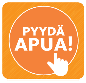 Pyydä apua nappi