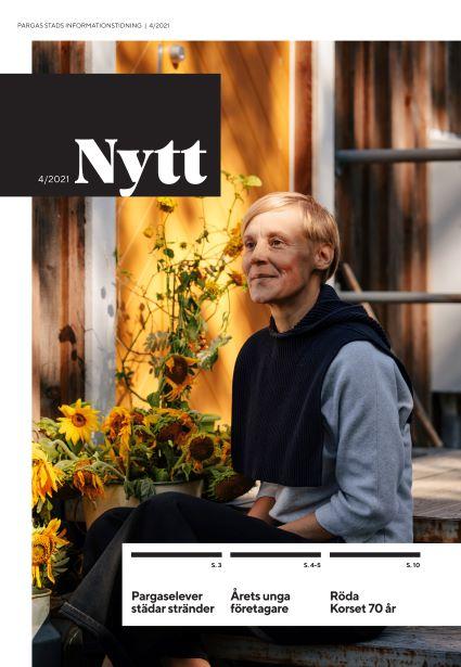 Pargas infotidning Nytt som en e-tidning, nummer 4 år 2021