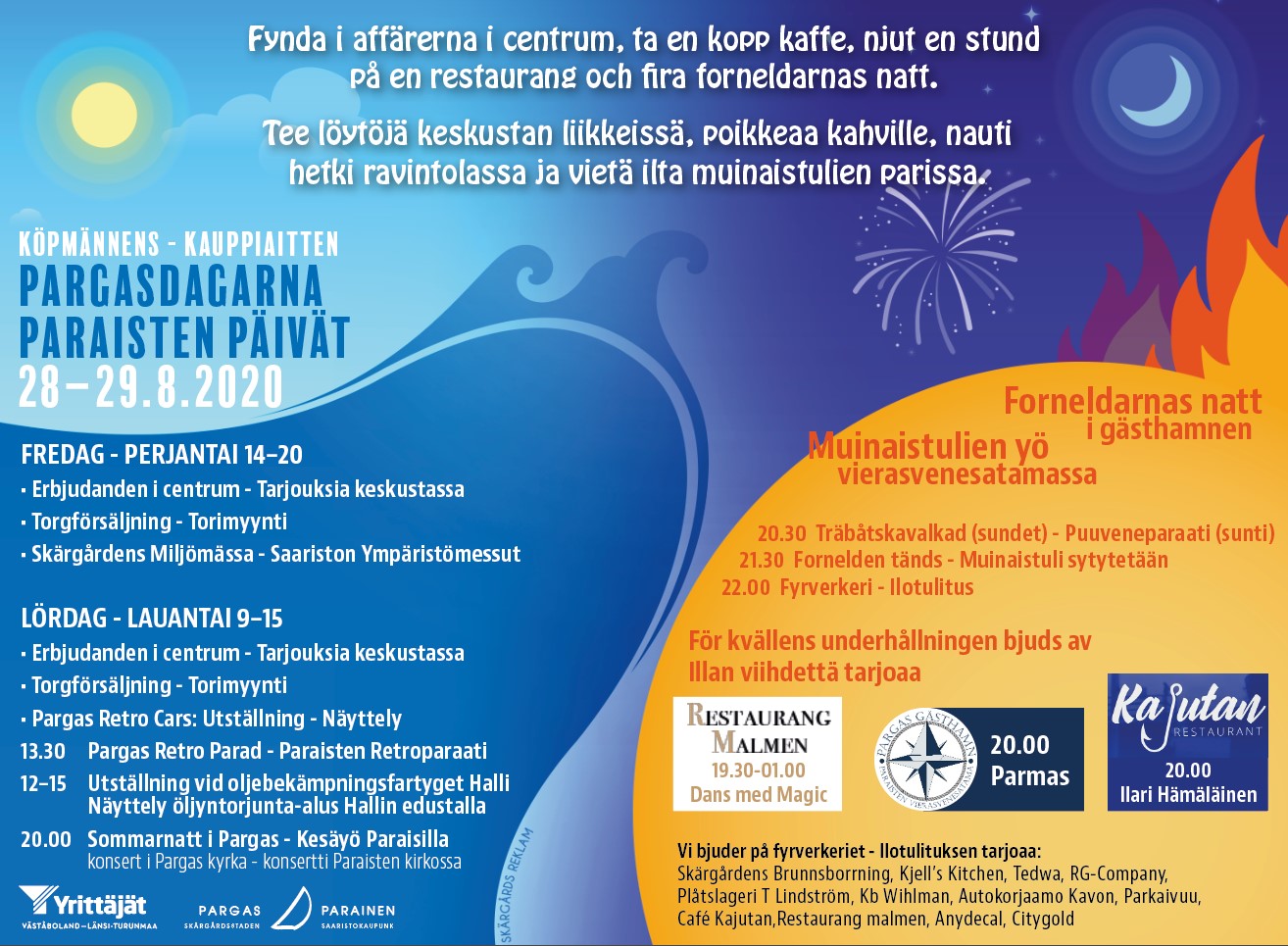 Kauppiaitten Paraisten päivät - Köpmännens Pargas dagar