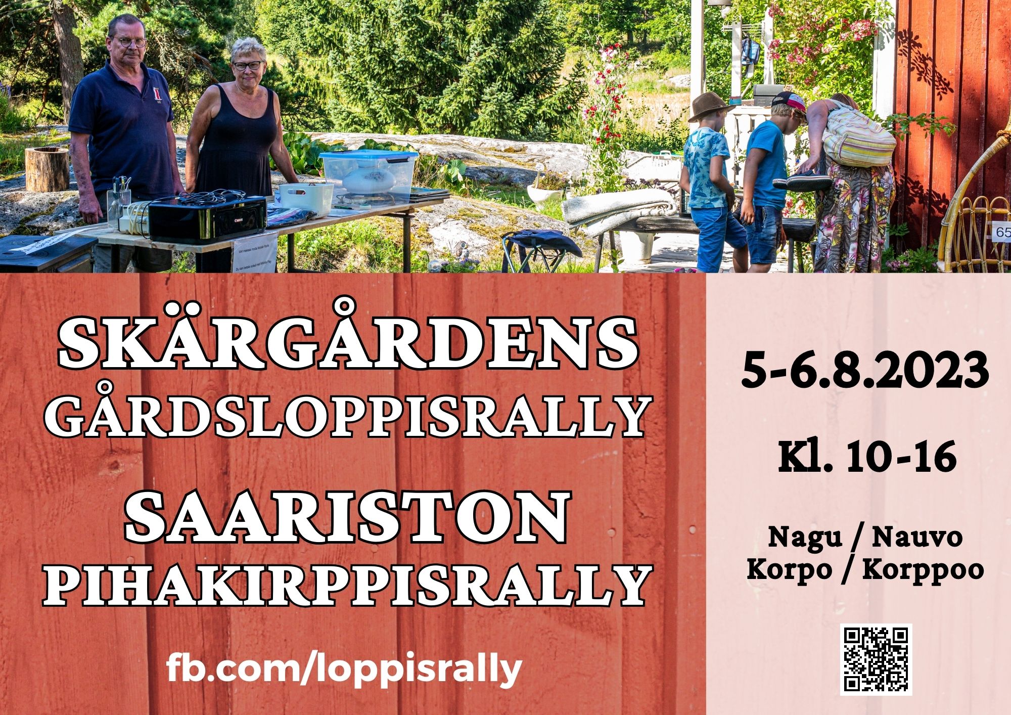 Skärgårdens Gårdsloppisrally - Saariston Pihakirppisralli