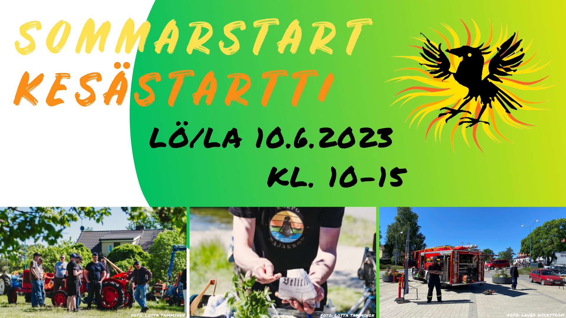 Sommarstart - Kesästartti 10.6